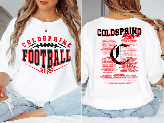 2025 Coldspring Football style 1
