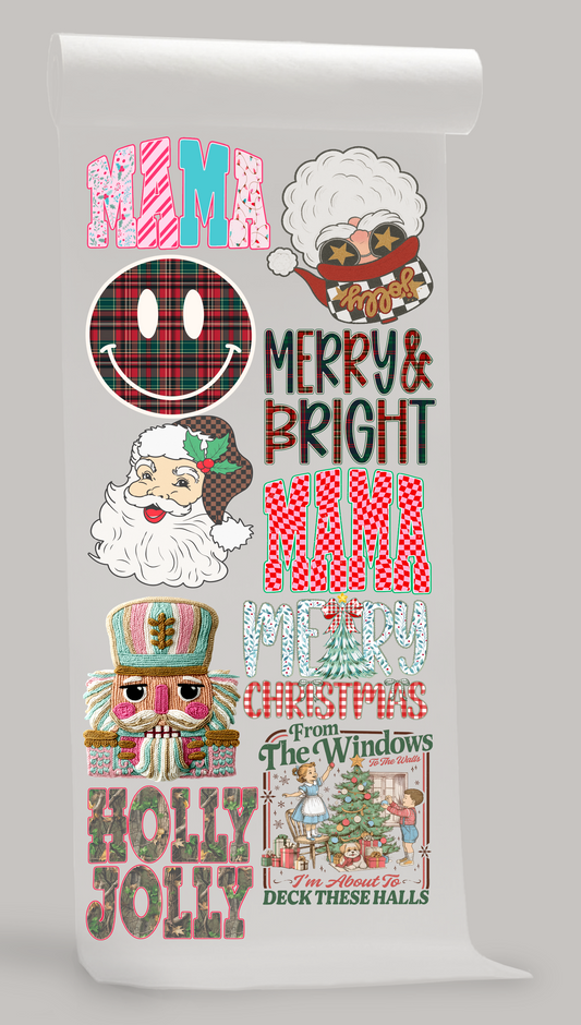 Christmas Sheet 22X60 (10 adult size)