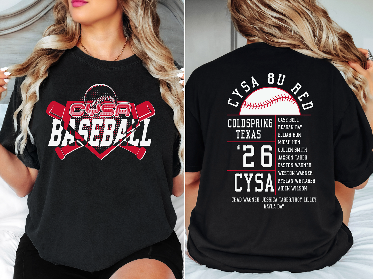 Cysa 8u red baseball