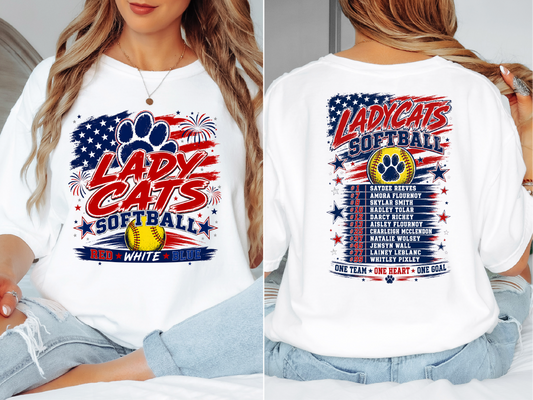 Lady cats softball 4th of july